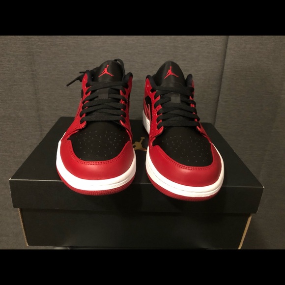 SOLD-Air Jordan 1 Low Reverse Bred - Picture 2 of 3